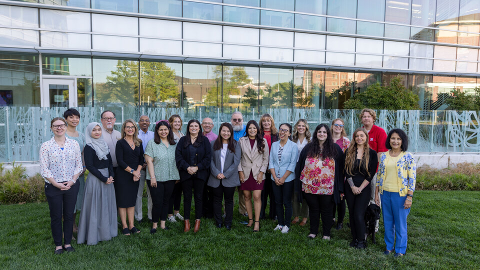 Group photo of the CAPS team at UNL