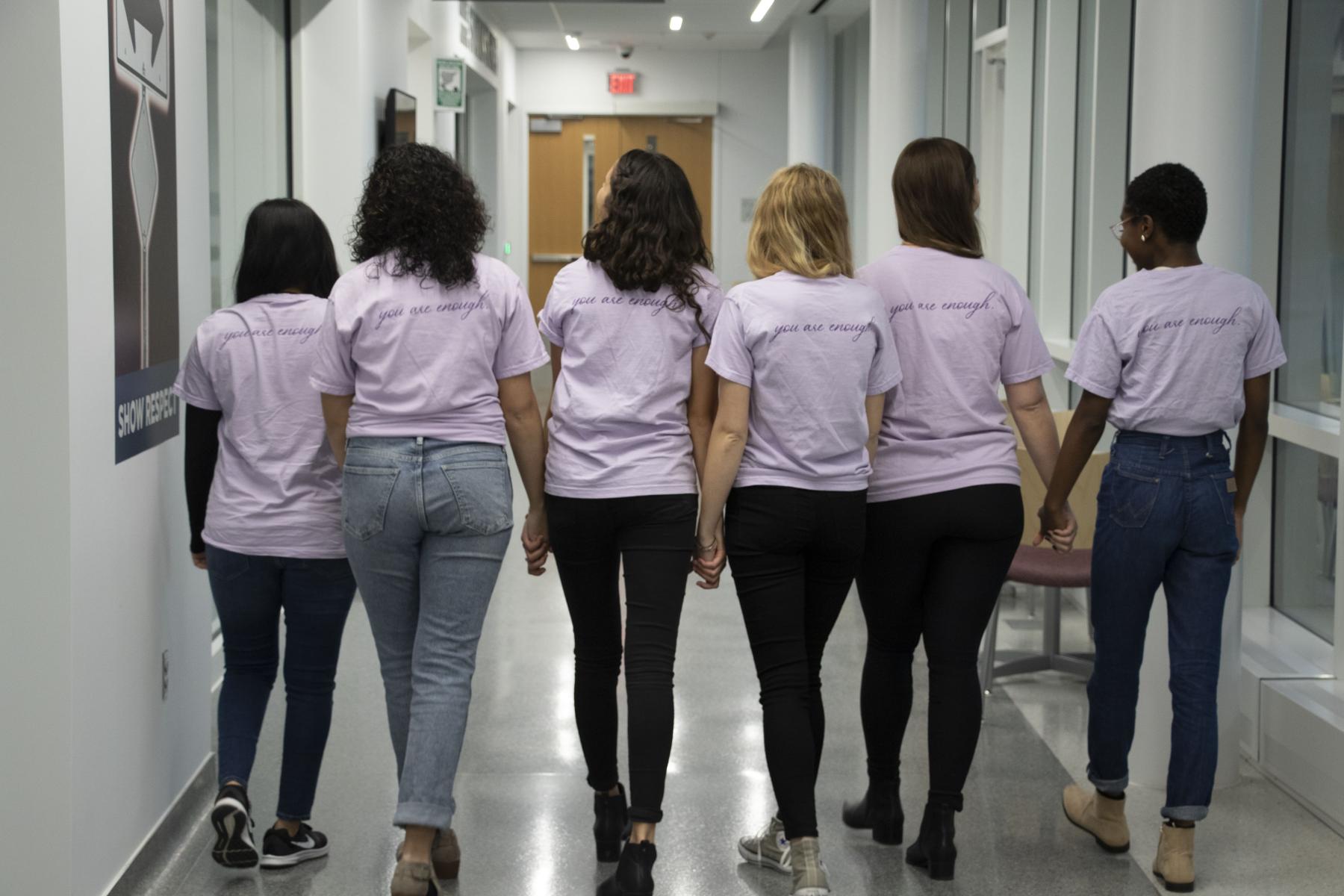 Student attend a body acceptance program